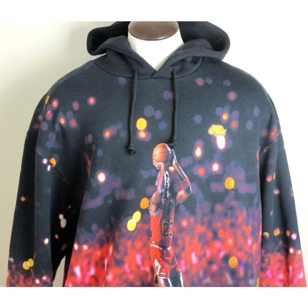 COPY - Nike Men's Air Jordan Jumpman Pullover Hoodie Sweatshirt Black Sizes NWT - Picture 2 of 7